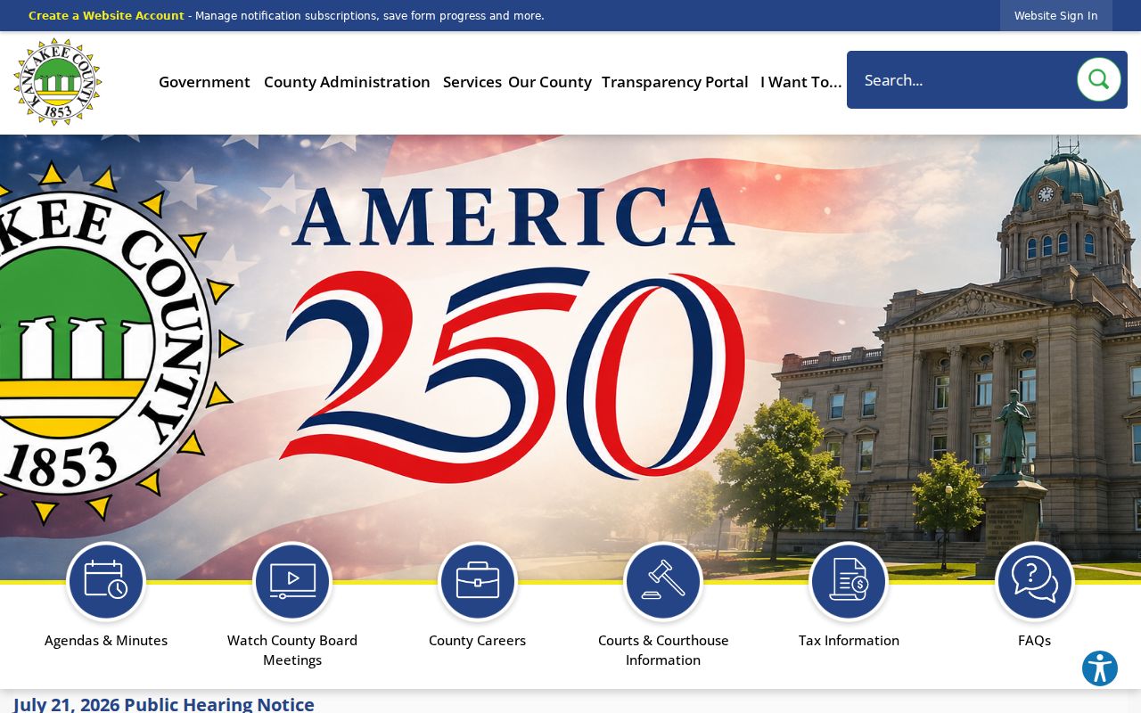 Kankakee County criminal records government directory