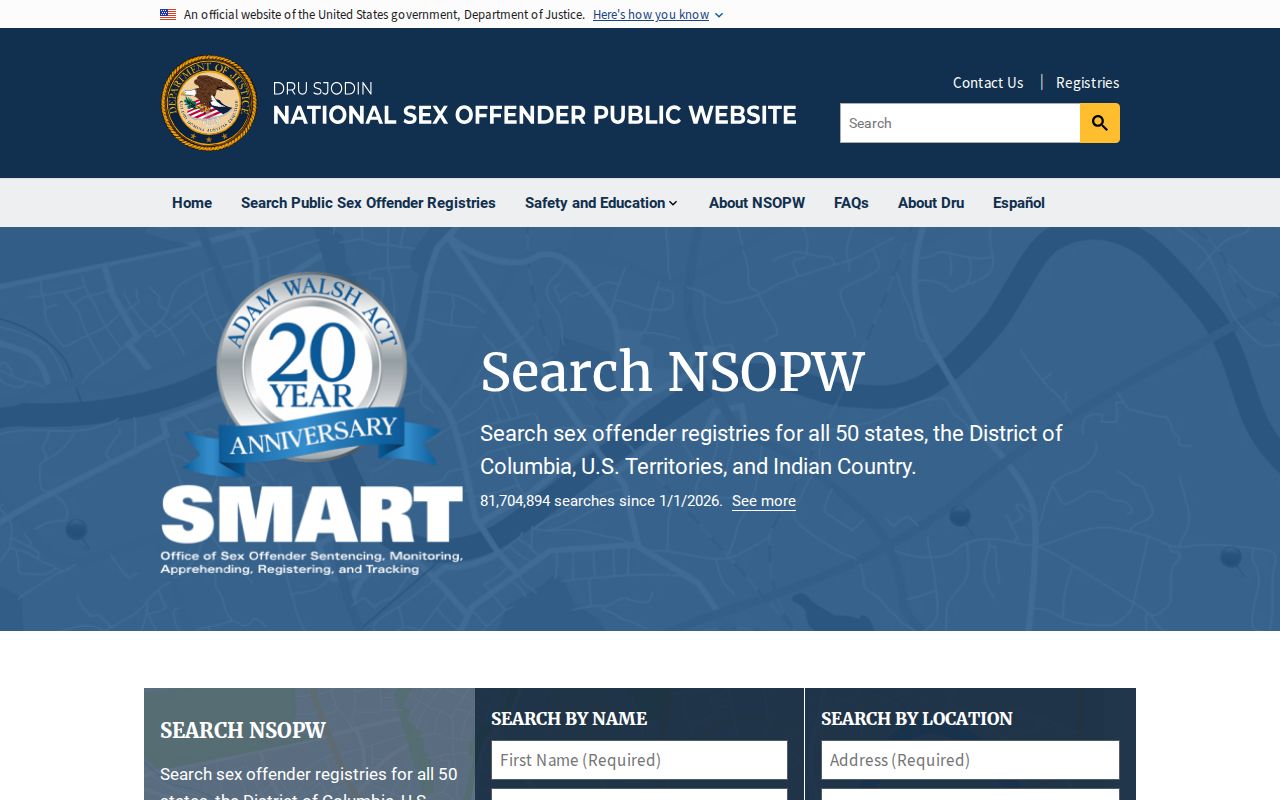 Kankakee County sex offender lookup through the national registry